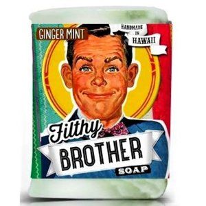 100% Natural Organic Soap. Brother. Handmade in Hawaii. 7oz.